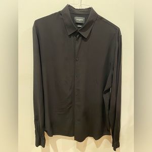 The Kooples Black Flowy Shirt